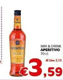 Crai Aperitivo mix & drink offerta