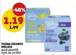 PENNY Tisana solubile Welless offerta