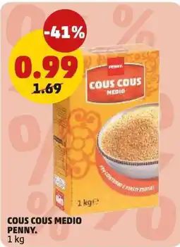 PENNY Cous cous medio Penny offerta