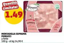 PENNY Mortadella Suprema Fiorucci offerta