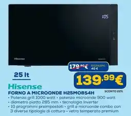 DIMOStore Hisense forno a microonde h25mobs4h offerta