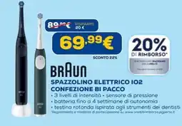 DIMOStore Braun spazzolino elettrico io2 offerta
