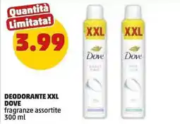 PENNY Deodorante XXL Dove offerta