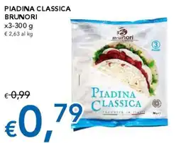Migross Supermercati e Market Piadina classica Brunori offerta