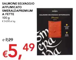 Migross Supermercati e Market Salmone selvaggio affumicato Smeralda Premium offerta
