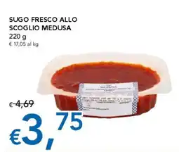 Migross Supermercati e Market Sugo fresco allo scoglio Medusa offerta