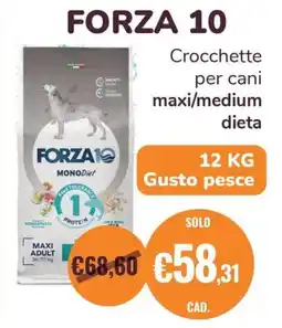 ZooPlanet Forza 10 MonoDiet offerta