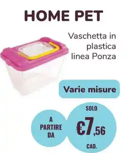 ZooPlanet Vaschetta in plastica linea Ponza offerta