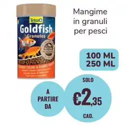 ZooPlanet Tetra Goldfish Granules offerta