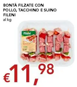 Migross Superstore Bontà filzate con pollo, tacchino e suino Fileni offerta