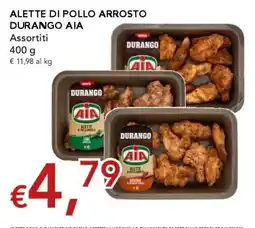 Migross Superstore Alette di pollo arrosto Durango AIA offerta