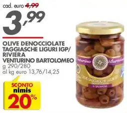 Italmark Olive denocciolate taggiasche liguri igp/ riviera venturino bartolomeo offerta