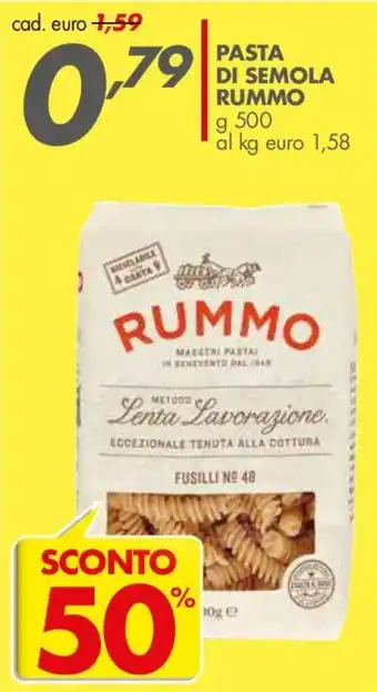 Pasta di semola Rummo