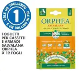 Italmark Foglietti per cassetti e armadi salvalana orphea offerta