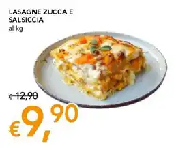 Migross Supermercati e Market Lasagne zucca e salsiccia offerta