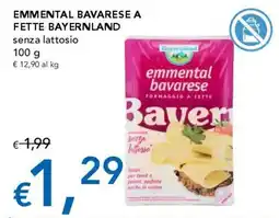 Migross Supermercati e Market Emmenthal Bavarese senza lattosio offerta
