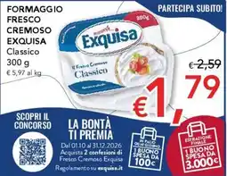 Migross Supermercati e Market Formaggio fresco cremoso exquisa classico offerta