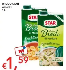 Migross Supermercati e Market Brodo Star assortiti offerta
