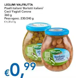 Migross Supermercati e Market Legumi Valfrutta offerta