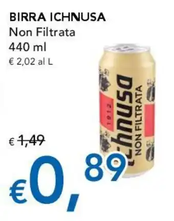 Birra Ichnusa Non Filtrata