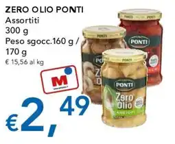 Migross Supermercati e Market Zero Olio Ponti Assortiti offerta