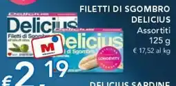 Migross Supermercati e Market Filetti di sgombro Delicius offerta