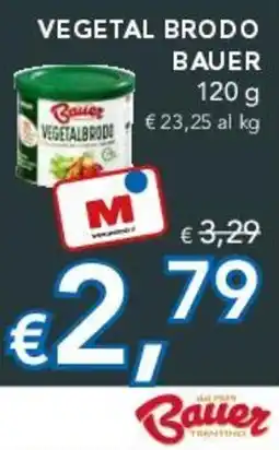 Migross Supermercati e Market Vegetal brodo Bauer offerta