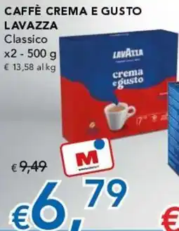 Migross Superstore Caffè crema e gusto Lavazza Classico offerta