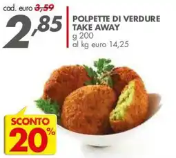 Italmark Polpette di verdure offerta