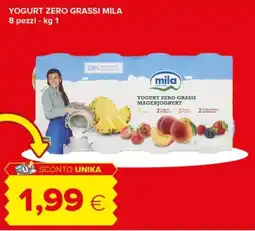 Oasi Yogurt zero grassi Mila offerta
