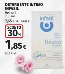 Ipercoop Detergente intimo Infasil offerta