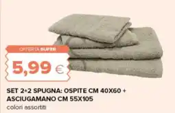 Oasi Set 2+2 spugna offerta