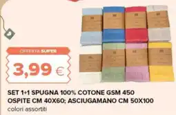Oasi Spugna 100% cotone offerta