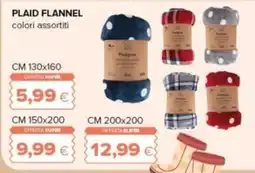 Oasi Plaid flannel Pedigree offerta