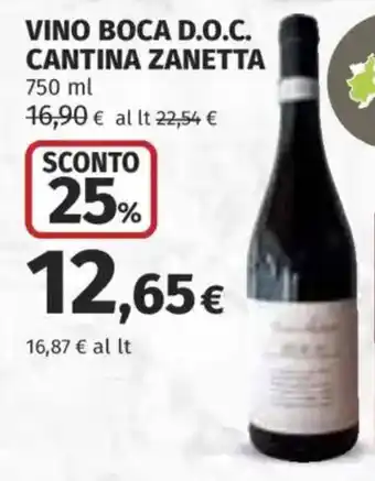 Vino Boca D.O.C. Cantina Zanetta