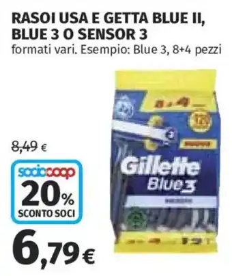 Gillette Blue 3