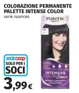 Ipercoop Palette Intense Color offerta