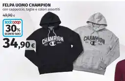 Ipercoop Felpa uomo Champion offerta