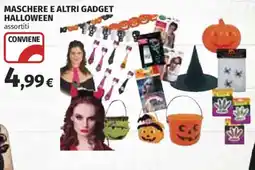 Ipercoop Maschere e altri gadget halloween assortiti offerta