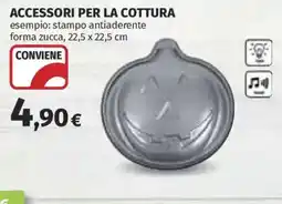 Ipercoop stampo antiaderente forma zucca offerta
