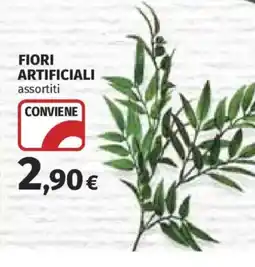 Ipercoop Fiori artificiali assortiti offerta