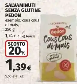Ipercoop Cous Cous di Mais Pedon offerta