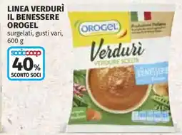 Ipercoop Orogel Verduri offerta