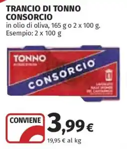 Ipercoop Trancio di tonno consorcio offerta