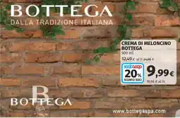 Ipercoop Crema di meloncino Bottega offerta