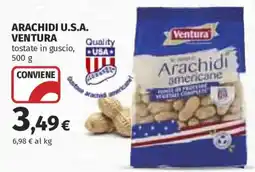 Ipercoop Arachidi U.S.A. Ventura offerta