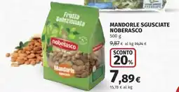 Ipercoop Mandorle sgusciate noberasco offerta