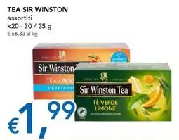 Migross Supermercati e Market Sir Winston Tea assortiti offerta