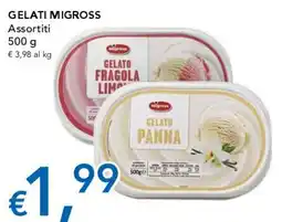 Migross Supermercati e Market Gelati Migross offerta