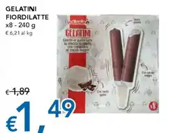 Migross Supermercati e Market Gelatini fiordilatte offerta